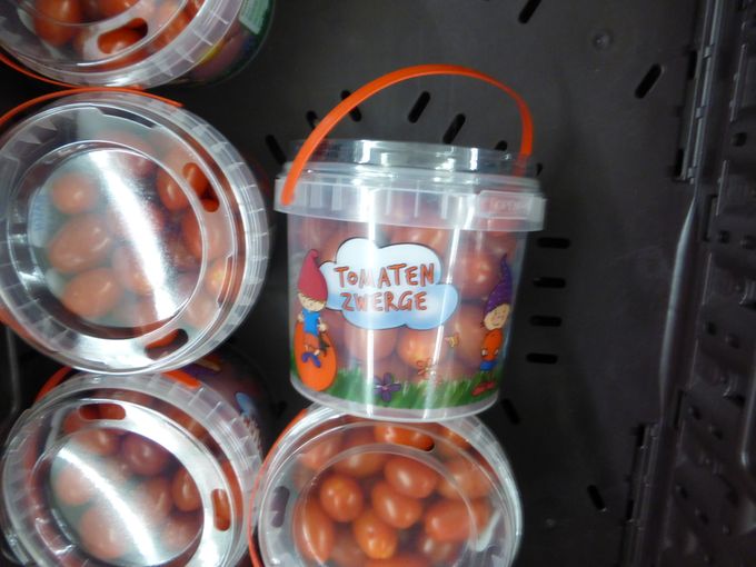 verpakking mini tomaatjes.
