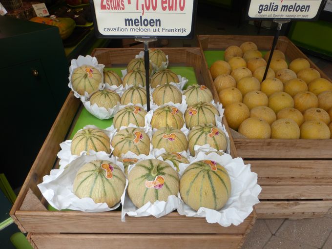 Prachtige kwaliteit in Cavaillon meloenen. Knap dat er nog specialisten zijn die voor kwaliteit kiezen.